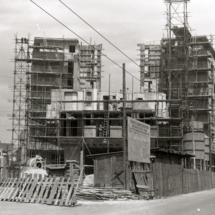 Stavba Koldomu s návazností na historickou zástavbu. Foto: archiv M. Bindera